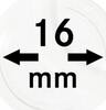   OCTO-Münzkapseln 16 mm, 2er-Packung  6,00 EUR  zzgl. 6,50 EUR Versand