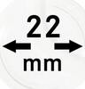   OCTO-Münzkapseln 22 mm, 2er-Packung  6,00 EUR  zzgl. 6,50 EUR Versand