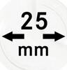 OCTO-Münzkapseln 25 mm, 2er-Packung -