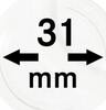 OCTO-Münzkapseln 31 mm, 2er-Packung -