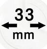   OCTO-Münzkapseln 33 mm, 2er-Packung  6,00 EUR  zzgl. 6,50 EUR Versand