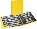 PUBLICA M COLOR Briefmarken-Einsteckalbum mit 10 beidseitig bestückbaren Folien-Einsteckblättern in zwei Ausführungen-Solino (ge -
