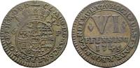 PADERBORN Ku.-6 Pfennig Clemens August von Bayern, 1719-1761. -