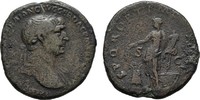 RÖMISCHE KAISERZEIT Æ-Dupondius Traianus, 98-117. -