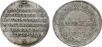 Groschen 1687. SACHSEN Johann Georg III., 1680-1691. Fast Stempelglanz