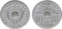 GRIECHENLAND 10 Lepta Paul I., 1947-1964.