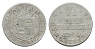 HILDESHEIM 1/6 Taler Friedrich Wilhelm von Westfalen, 1763-1789. -