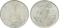 500 Lire 1966, ANNO IV. ITALIEN Paul VI., 1963-1978. Stempelglanz.