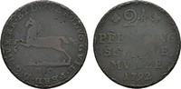 BRAUNSCHWEIG UND LÜNEBURG 2 1/2 Pfennig Karl Wilhelm Ferdinand, 1780-1806.