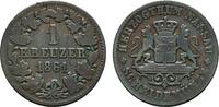 NASSAU Kreuzer Adolph, 1839-1866.
