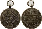Deutsche Staaten bis 1918 Hohenzollern-Denkmünze -