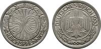 WEIMARER REPUBLIK 50 Reichspfennig -