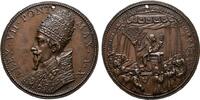 Bronzemedaille o.J. AN X (v. Gaspare Mol VATIKAN Alexander VII.,1655-1667 Vorzüglich-stempelglanz