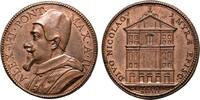 Bronzemedaille 1659 AN IV (v. Gaspare Mo VATIKAN Alexander VII.,1655-1667 Vorzüglich-stempelglanz