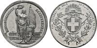 SCHÜTZENWESEN Zinn Schützenmedaille 1879 (unsign.) Vorzüglich +