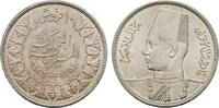 ÄGYPTEN 10 Qirsh Farouk, 1937-1953. -
