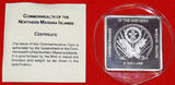Marianen Inseln 5 Dollars 2004 Papst Paul II Silber Proof