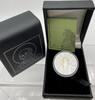 Liberia 5 Dollars Apostel Paulus Silber mit Vergoldete Arkade -