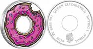 Tuvalu 1 Dollar 2019 Simpsons Donut 1oz PP 475,00 EUR  zzgl. 8,00 EUR Versand