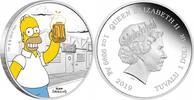 Tuvalu 1 Dollar 2019 Simpsons Homer 1oz PP 200,00 EUR  zzgl. 8,00 EUR Versand