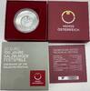 Österreich 20 Euro 100 Jahre Salzburger Festspiele Silber -