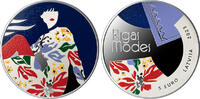 Lettland 5 Euro Riga Fashion -