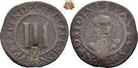Deutschland 3 Pfennig 3 Pfennig 1593 mit Gegenstempel Brabeck auf der Wertseite -
