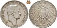 Deutsches Reich Drei Mark 1908 Sachsen - Friedrich August III ss - vz 39,00 EUR  zzgl. 7,00 EUR Versand