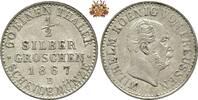 1/2 Silbergroschen 1867 Brandenburg-Preußen 1/2 Silbergroschen, 1867 B vz