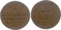 Hannover-Königreich Pfennig 1 Pfennig 1796