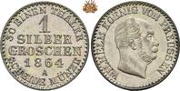1 Silbergroschen 1864 Brandenburg-Preußen 1 Silbergroschen, 1864 A vz-st