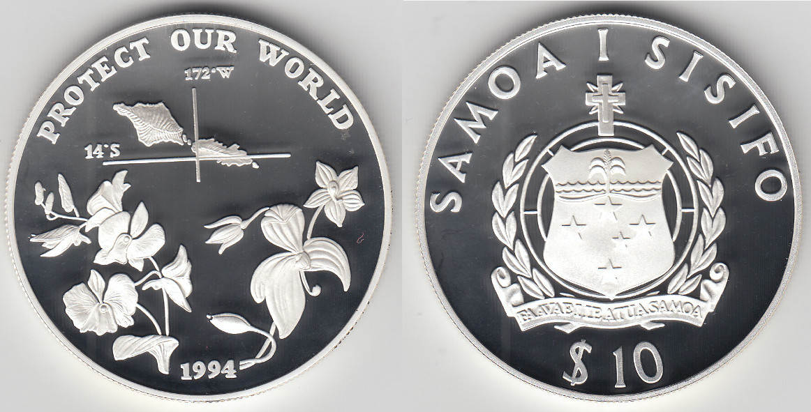 samoa zilver