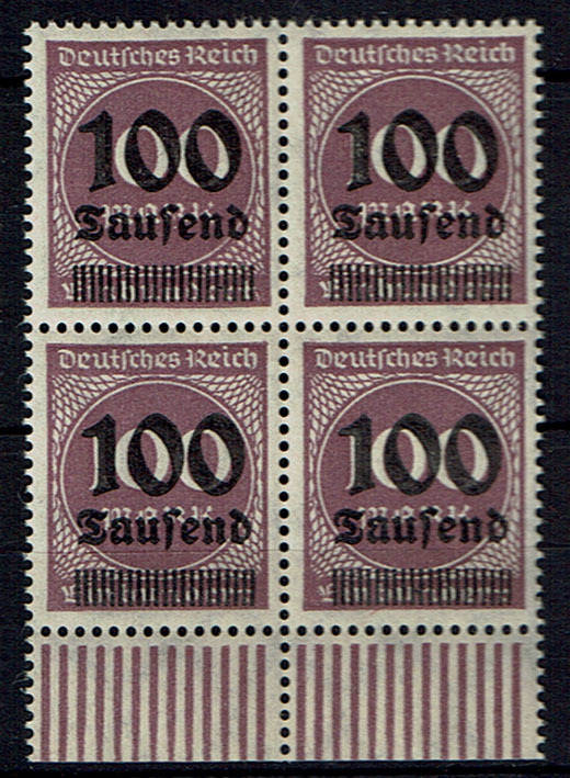 100 Tsd Mark 1923 Deutsches Reich, Mi.Nr. 289a WU 100 Tsd Mark 1923 Deutsches Reich, Mi.Nr. 289a WU