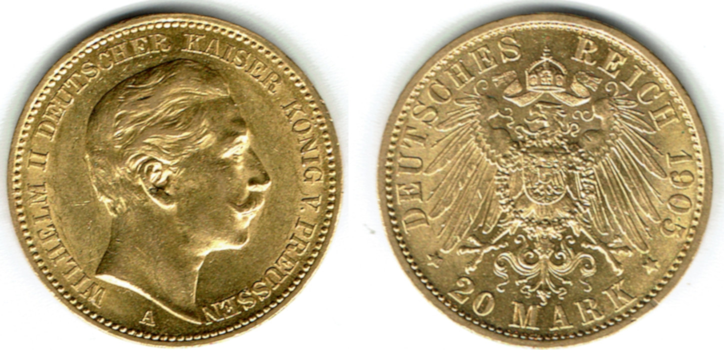 deutsches-kaiserreich-1905-a-preu-en-20-mark-1905-wilhelm-ii-900er