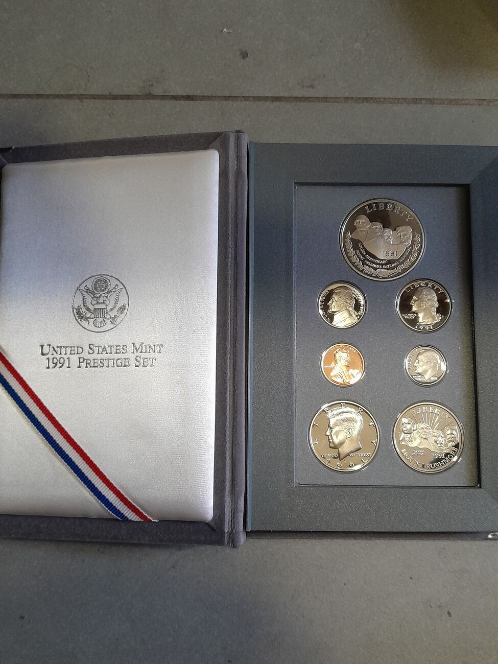 2-41-dollars-7-m-nzen-1991-usa-offizieller-kursm-nzensatz-prestige