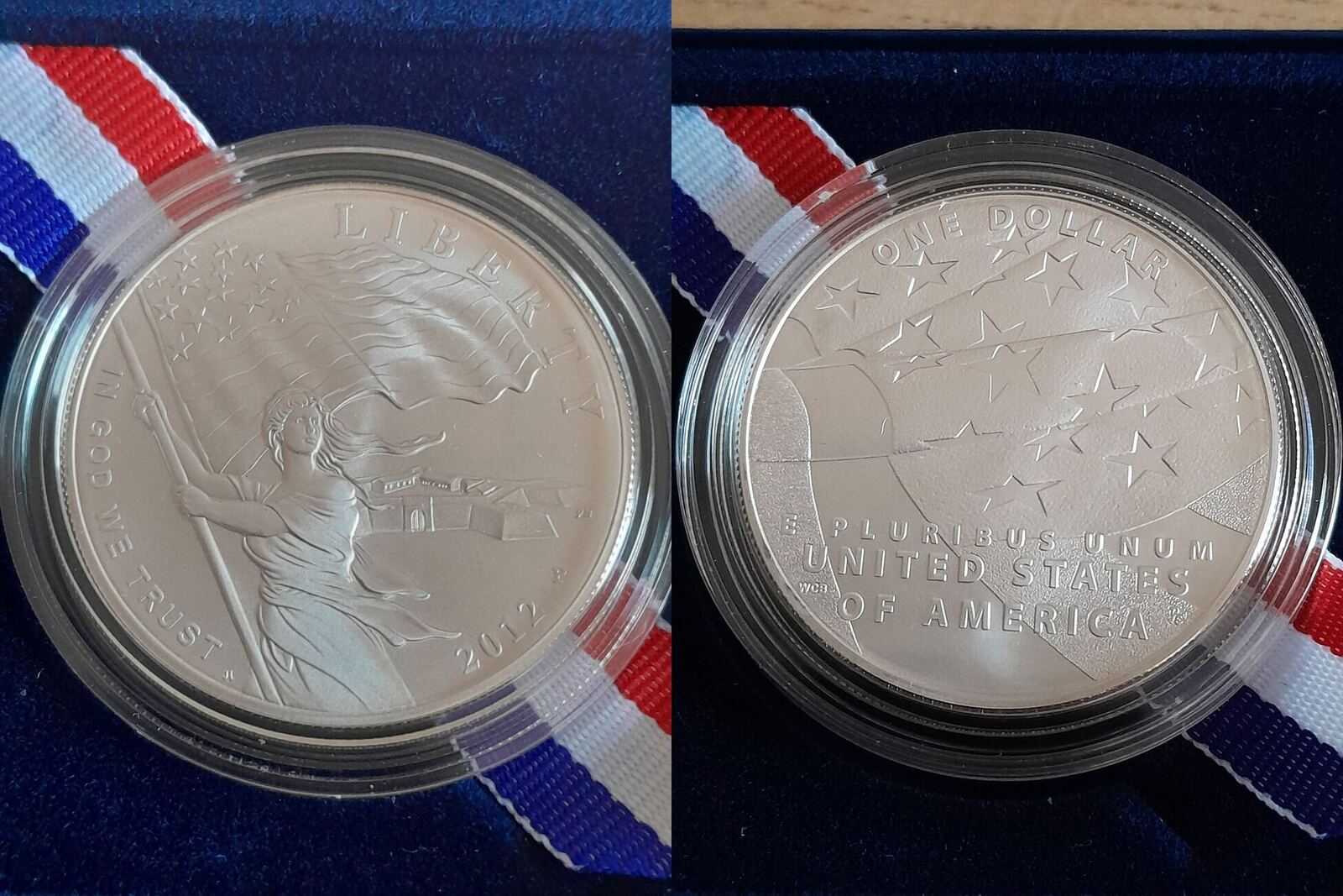 Spieluhr US Nationalhymne - Handkurbel Musikbox