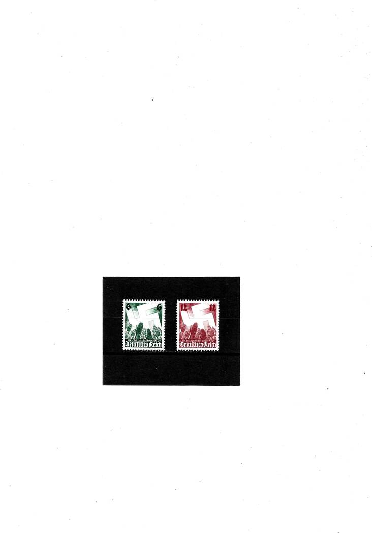 Deutsches Reich 1936 Kat.Nr. 632+633 kpl. - Kat.Wert 14,- postfrisch ...