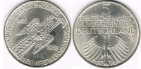 BRD 5 DM Deutschland, 5 DM 1952, 100 Jahre Germanisches Museum, Erhaltung siehe Scan!