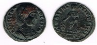 Römische Kaiserzeit - Helena Mittelfollis AE-Mittelfollis der Helena, Rv: Securitas, SECVRITAS REIPVBLICAE / SMTS