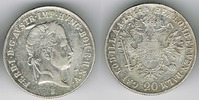 Haus Habsburg - Österreich 20 Kreuzer Ferdinand I., 20 Kreuzer 1844 E, Erhaltung siehe Scan!