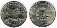Deutsche Demokratische Republik 5 Mark DDR, Gedenkmünze 5 Mark "Neues Palais Potsdam"