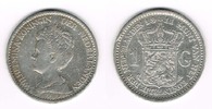Niederlande 1 Gulden Niederlande, Wilhelmina, Kursmünze 1 Gulden 1911, Silber, Seltener Jahrgang!