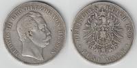 Hessen 5 Mark Hessen, 5 Mark, Großherzog Ludwig III., Erhaltung siehe Scan!