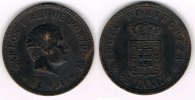 Portugiesich Indien 1/2 Tanga Portugiesisch Indien, 1/2 Tanga, Carlos I., Erhaltung siehe Scan