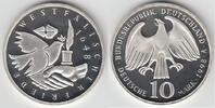 BRD 10 DM 10 DM, Westfälischer Friede, Spiegelglanz (PP), 1998 A, lose in Kapsel!