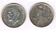 Rumänien 1 Leu Romania - Kursmünze 1 Leu, Carol I., Erhaltung siehe Scan!