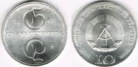 Deutsche Demokratische Republik 10 Mark DDR, Gedenkmünze 10 Mark 1968 "Johann Gutenberg"