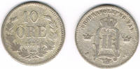 Schweden 10 Öre Schweden 1875, 10 Öre, Oskar II., Erhaltung siehe Scan!