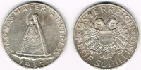 Österreich 5 Schilling Österreich 1935, 5 Schilling "Magna Mater Austriae", Erhaltung siehe S