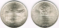 Tschechoslowakei 25 Kronen Silbergedenkmünze 25 Kronen 1968, 150 Jahre Nationalmuseum in Prag